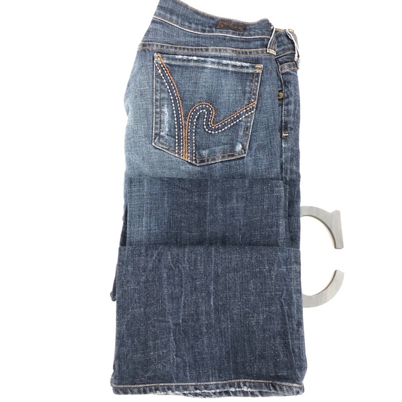 CITIZENS Nic Nac 108 l Sz 30 l Low Waist Boot Cut Jeans - Picture 2 of 12